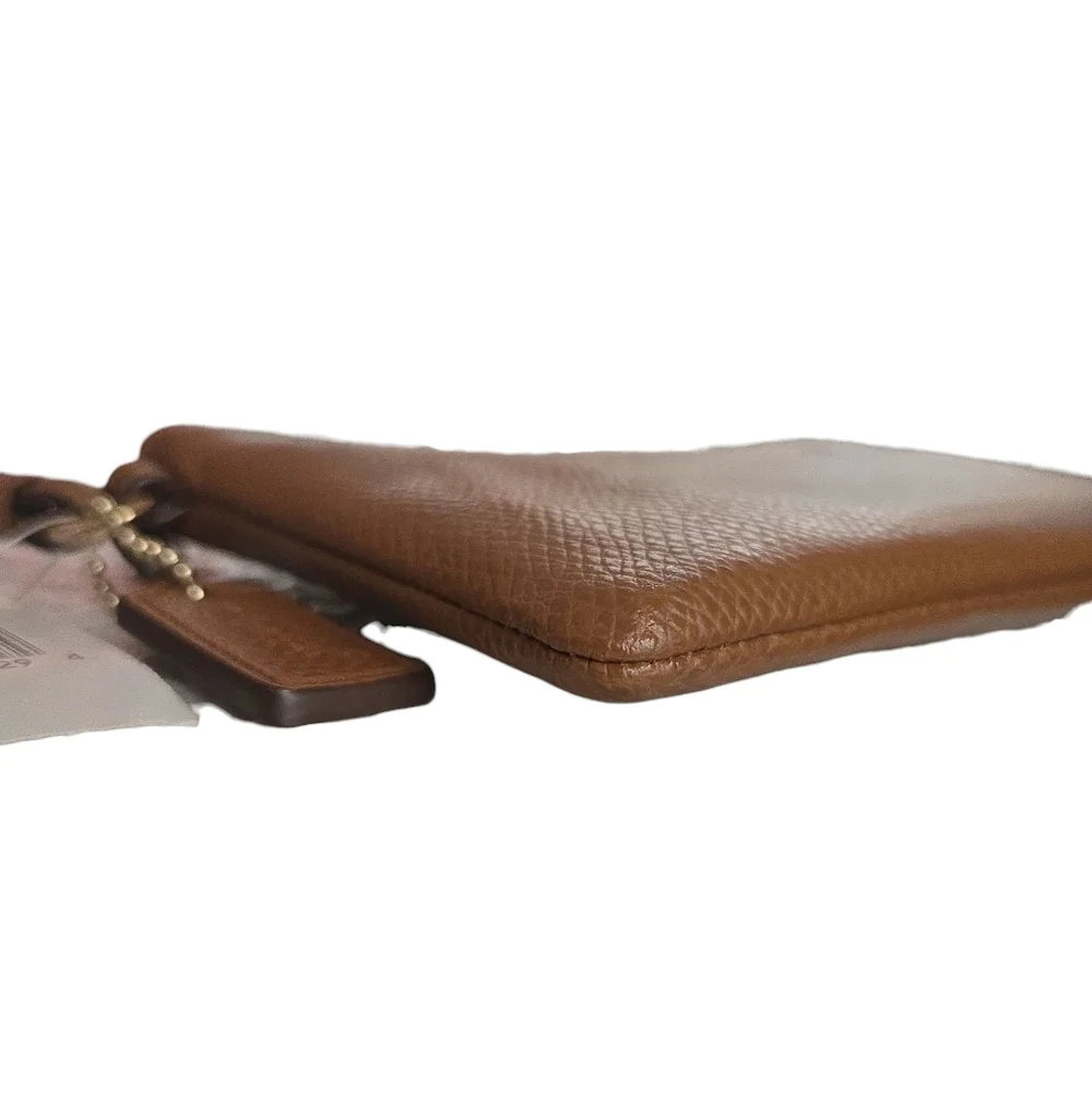 Coach Saddle Corner Zip Wristlet Style F54626 - Picture 4 of 6